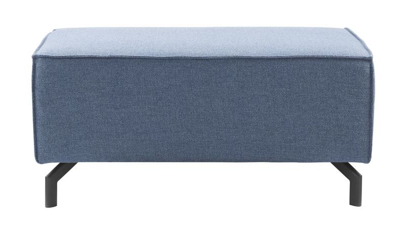 Hocker Terzo polyether zitting blauw