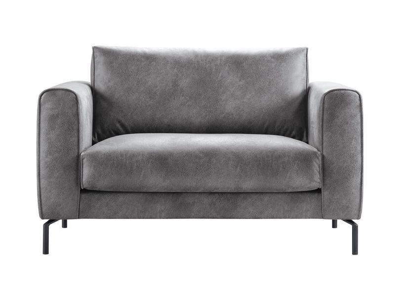 Loveseat Linoza HR-schuim zitting dark grey