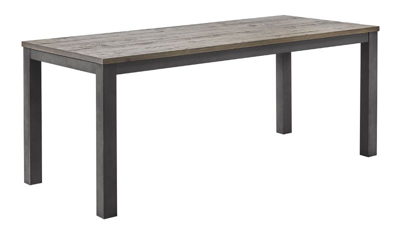 Eettafel Tregosa 160 x 90 smoked grey