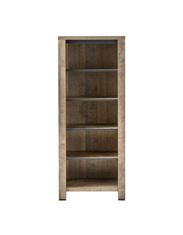 Boekenkast Mortara 170 x 70 dark brown