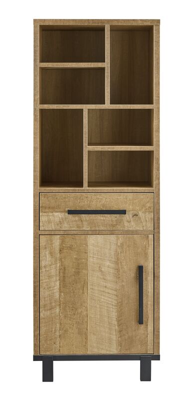 Boekenkast Glenvar 200 x 71 old teak