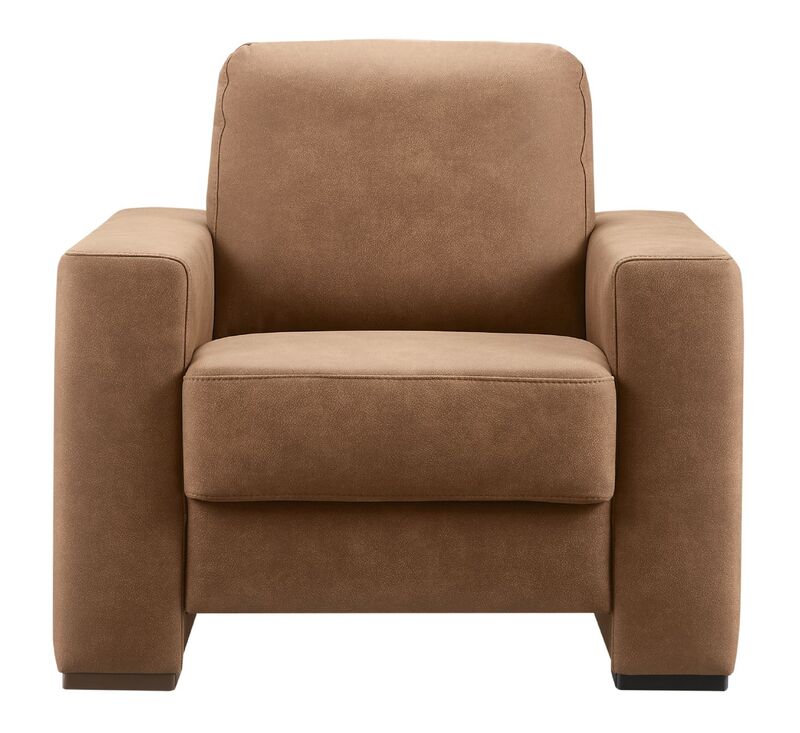 Fauteuil Creon polyetherschuim zitting camel