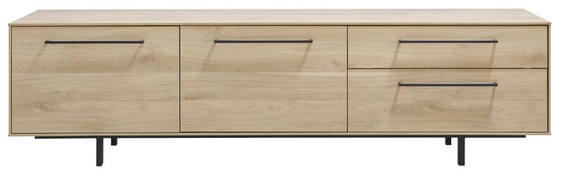 Tv-meubel Ricco fresh oak melamine, 182x45x50 cm