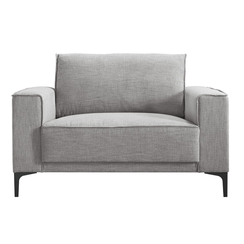 Loveseat Calira polyether zitting grey