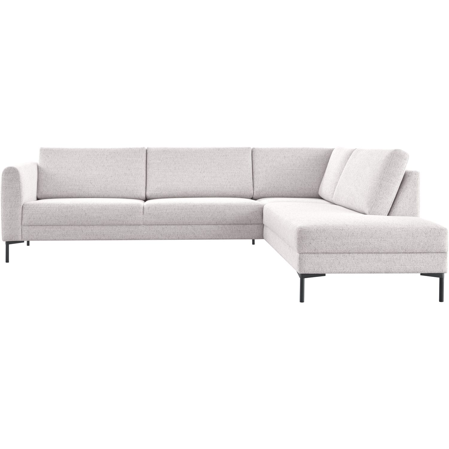 Hoekbank Arluno HR-schuim, silver