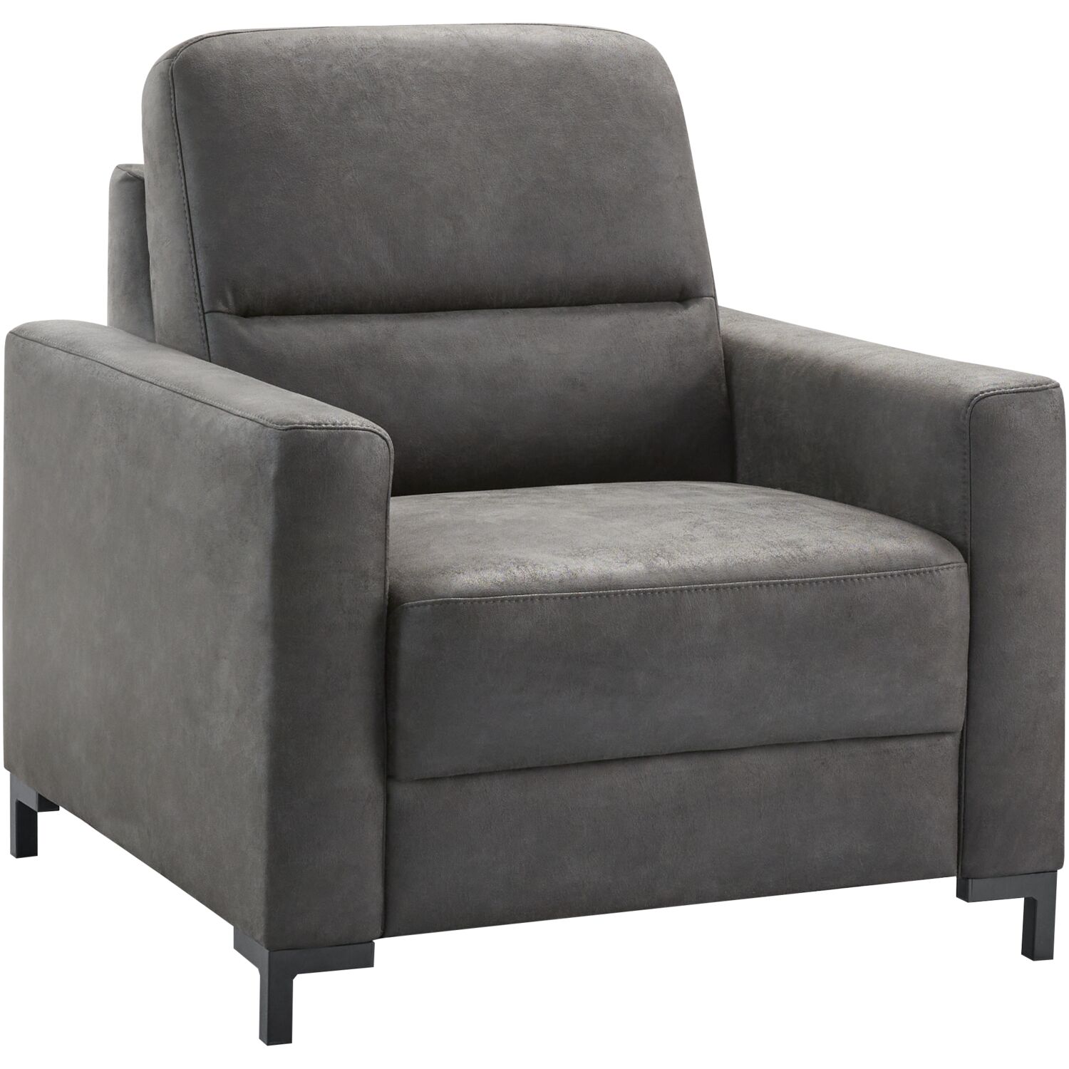 Fauteuil Mirtho Pocket i.c.m. viscoschuim, antraciet