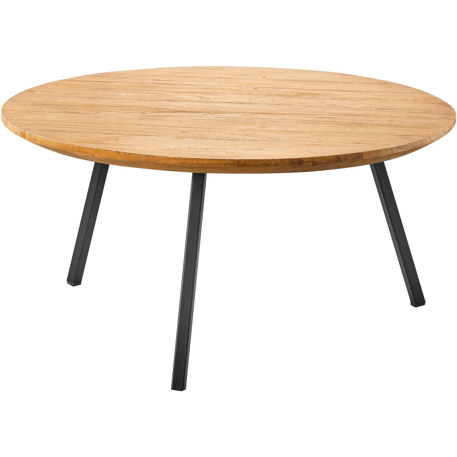 Salontafel Aska ø75 teak naturel brushed