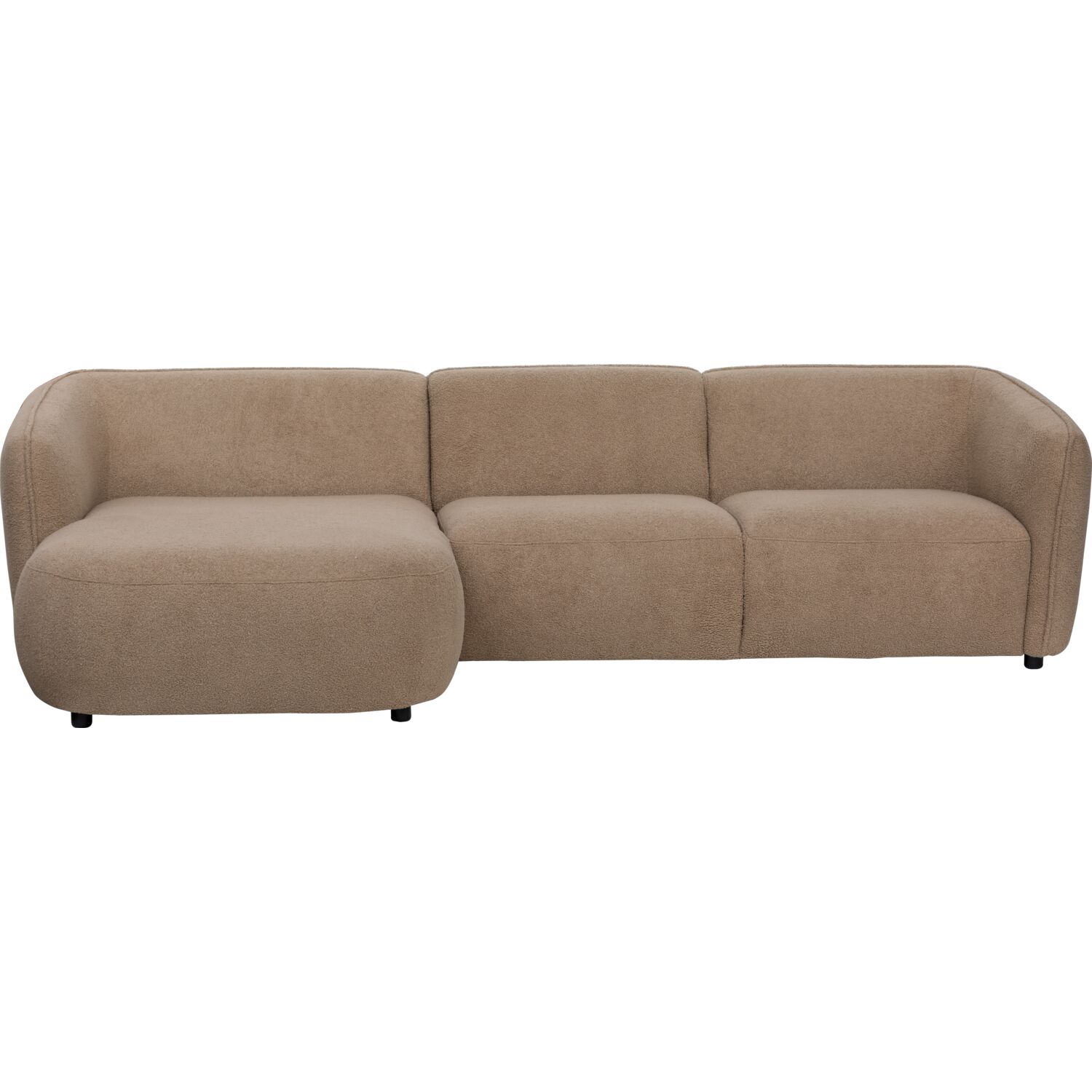 Hoekbank Harper polyether bruin