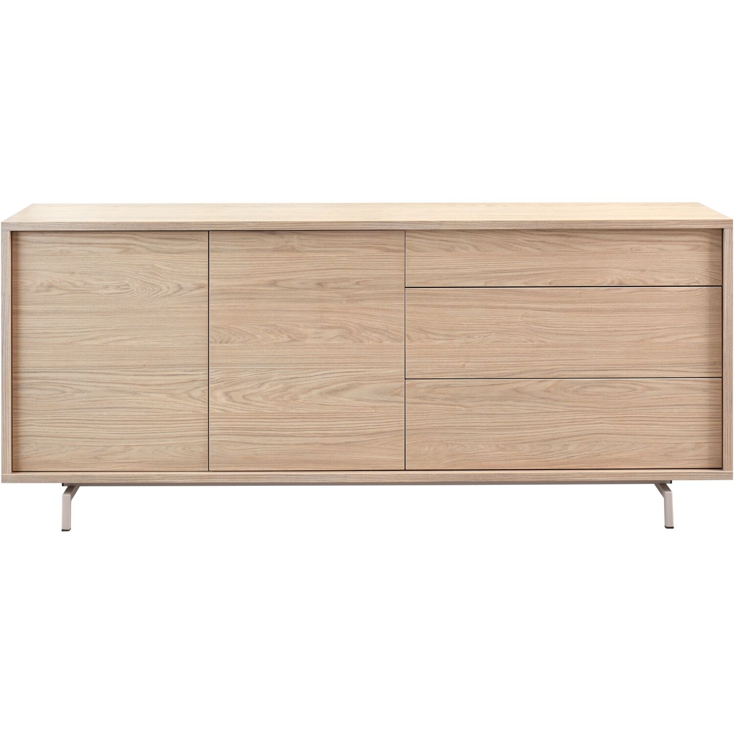 Dressoir Famosa 2 deurs 3 lade misty oak decor Dressoir Famosa 2 deurs 3 lade misty oak decor