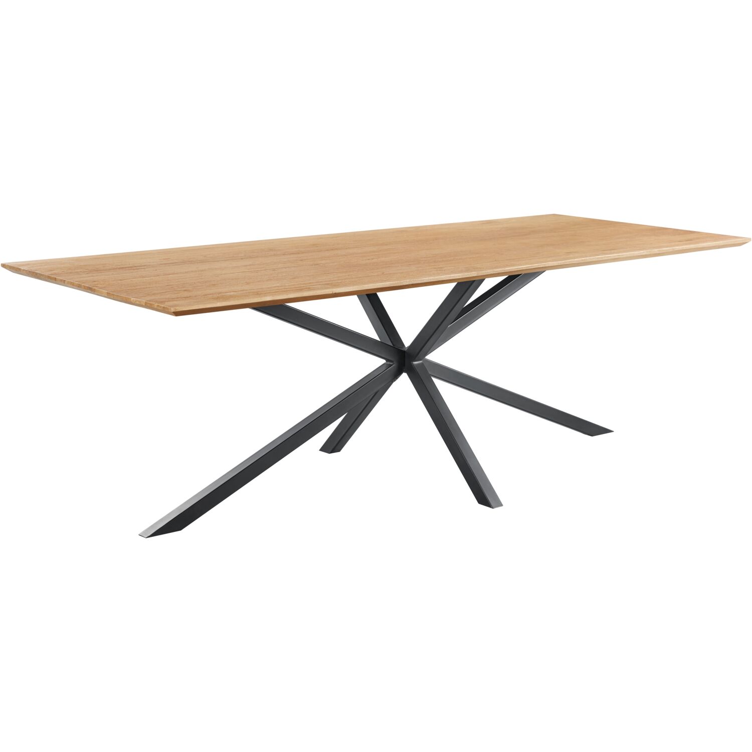 Eettafel Romaro 280 x 105 teak mix rough