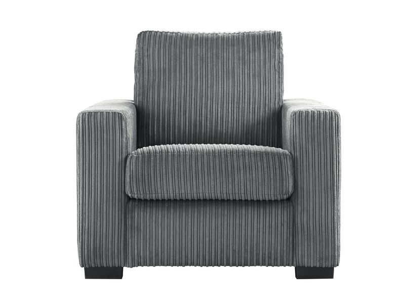 Fauteuil Pomasi HR-schuim zitting charcoal