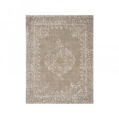 Vloerkleed Vintage army green katoen en polyester, 230x160 cm