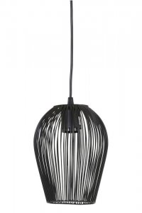 Hanglamp Anoka zwart, ø16 cm