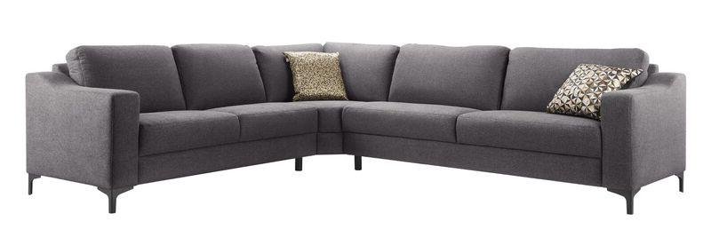 Hoekbank Creon HR-schuim dark grey