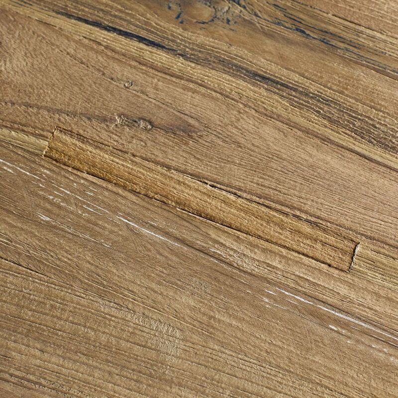 Wandmeubel Romaro 190 x 55 teak mix rough