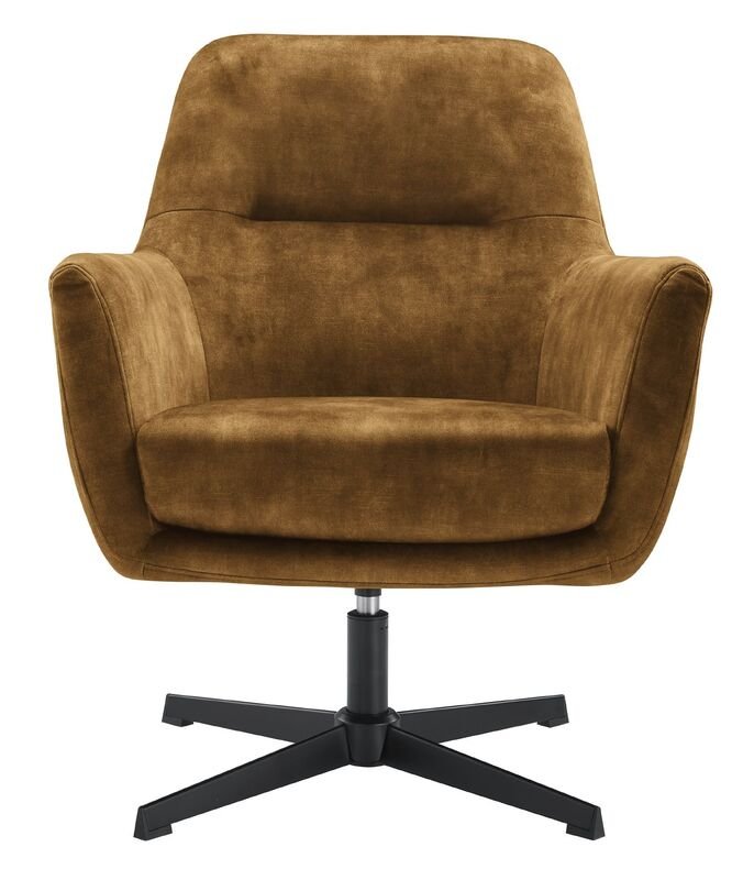 Draaifauteuil Tarkio cognac