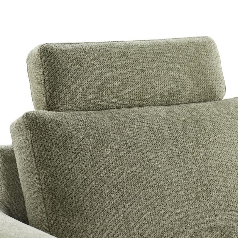 Hoekbank Flandria comfortschuim + HR-schuim zitting groen