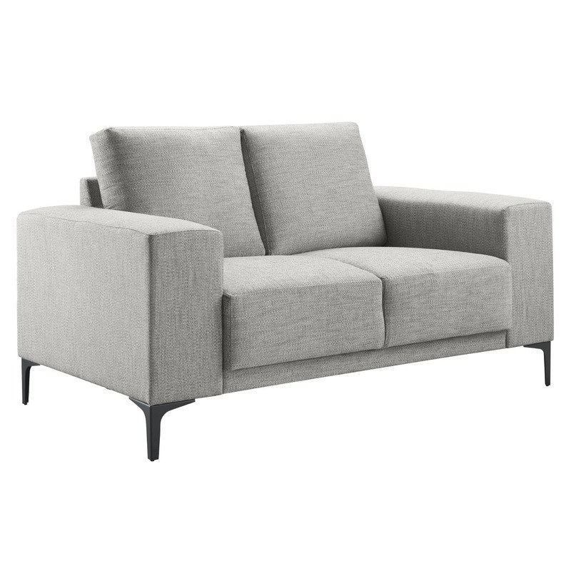 2-zitsbank Clanton polyether schuim zitting grey