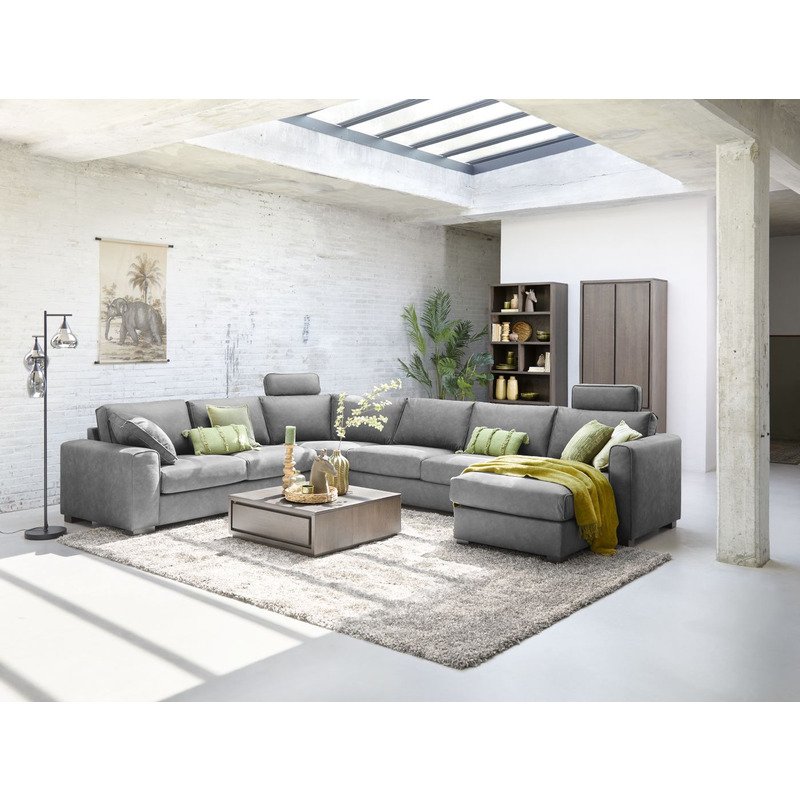 Opbergkast Lavio 210 x 86 grafiet