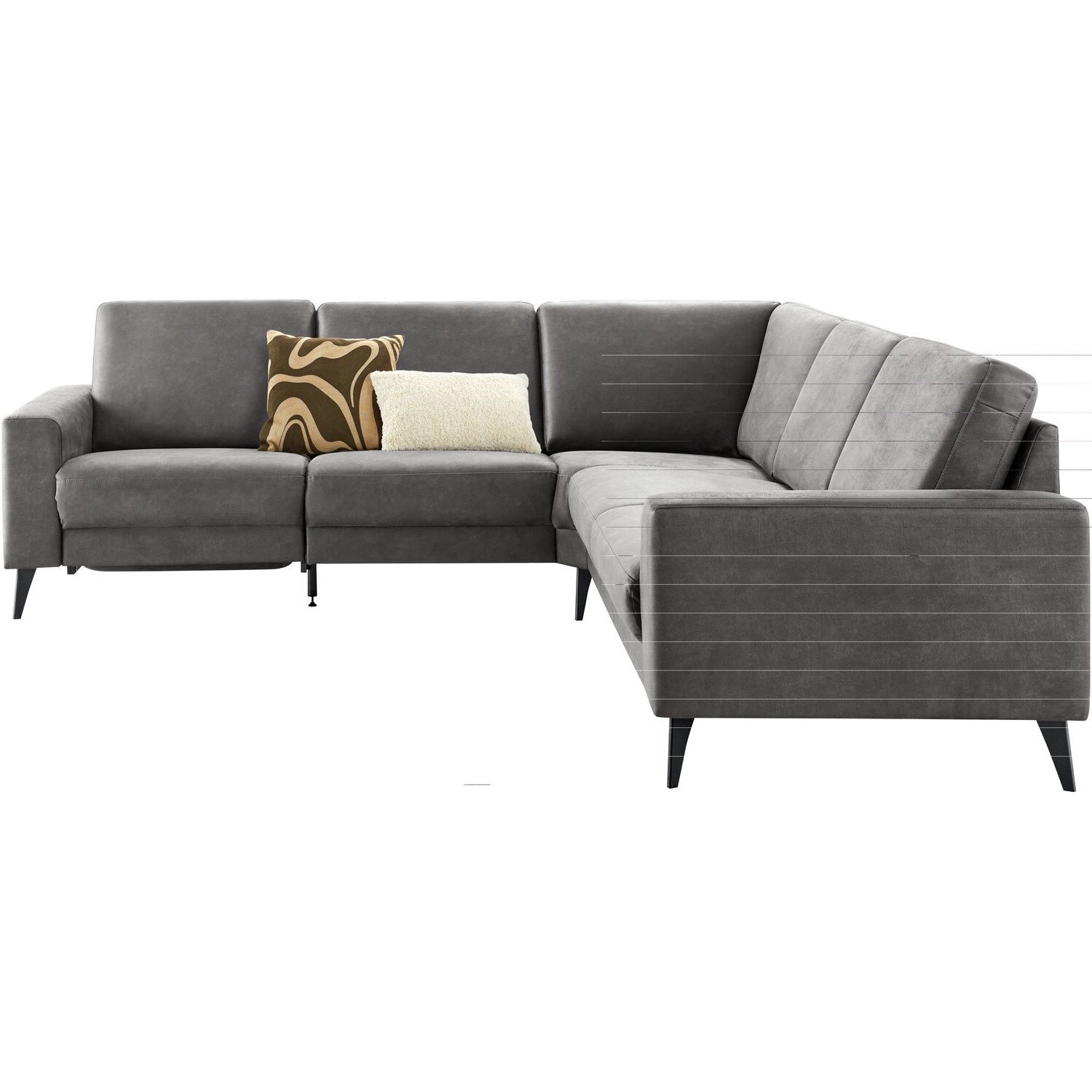 Hoekbank Nyborg antraciet