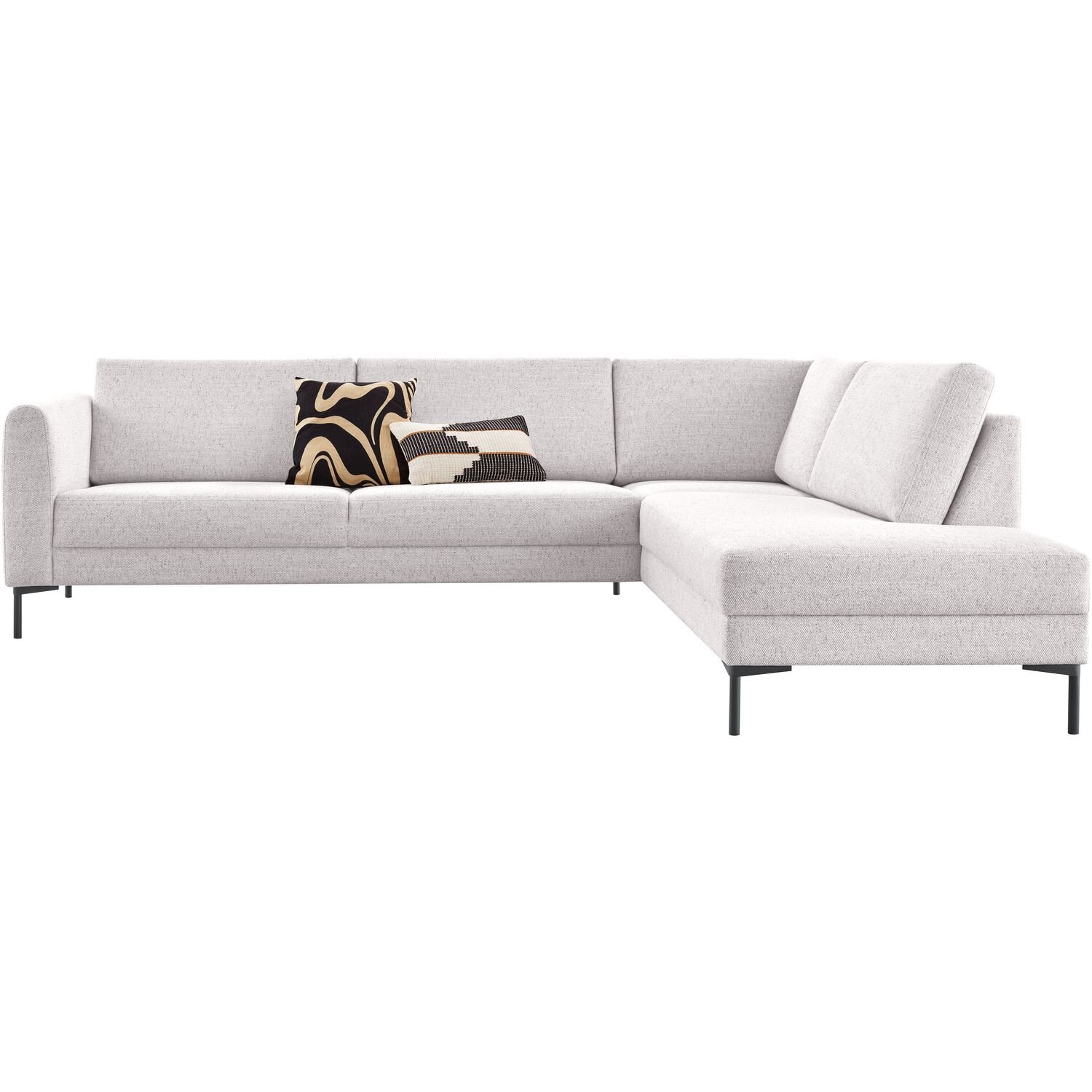 Hoekbank Arluno polyetherschuim, silver