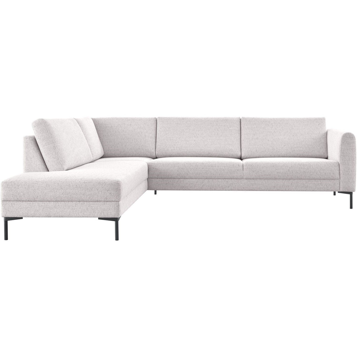 Hoekbank Arluno HR-schuim, silver