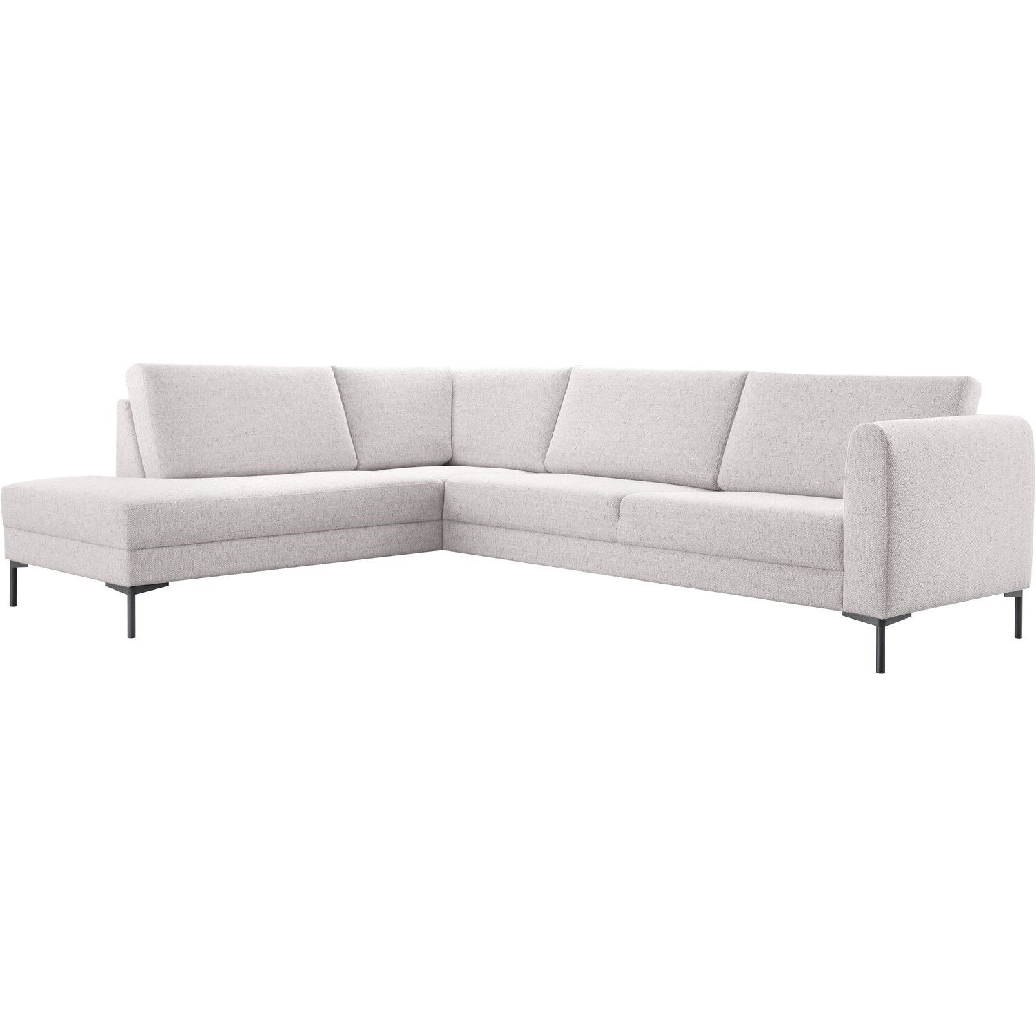 Hoekbank Arluno HR-schuim, silver