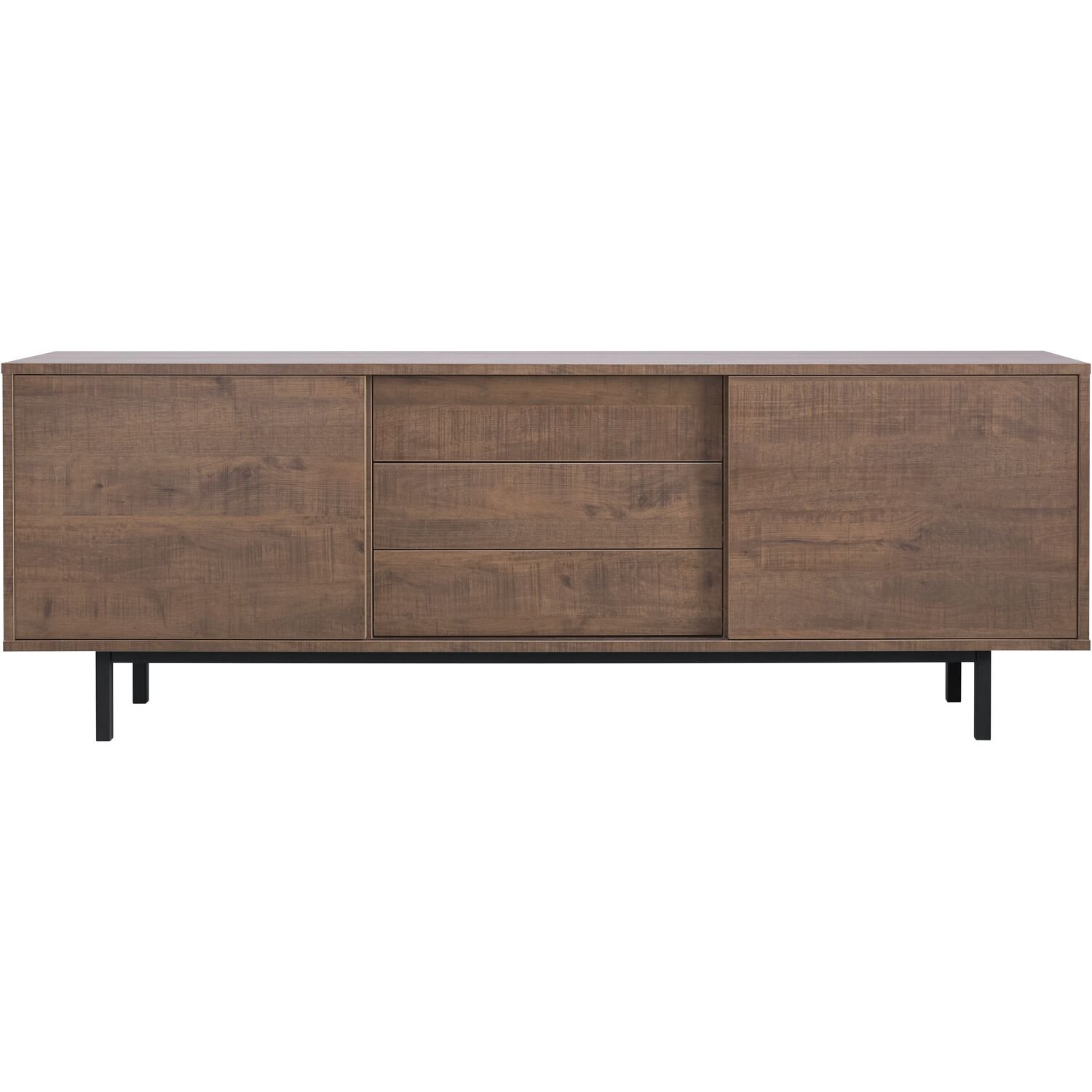 Dressoir Spazzare 77 x 220 dark mango