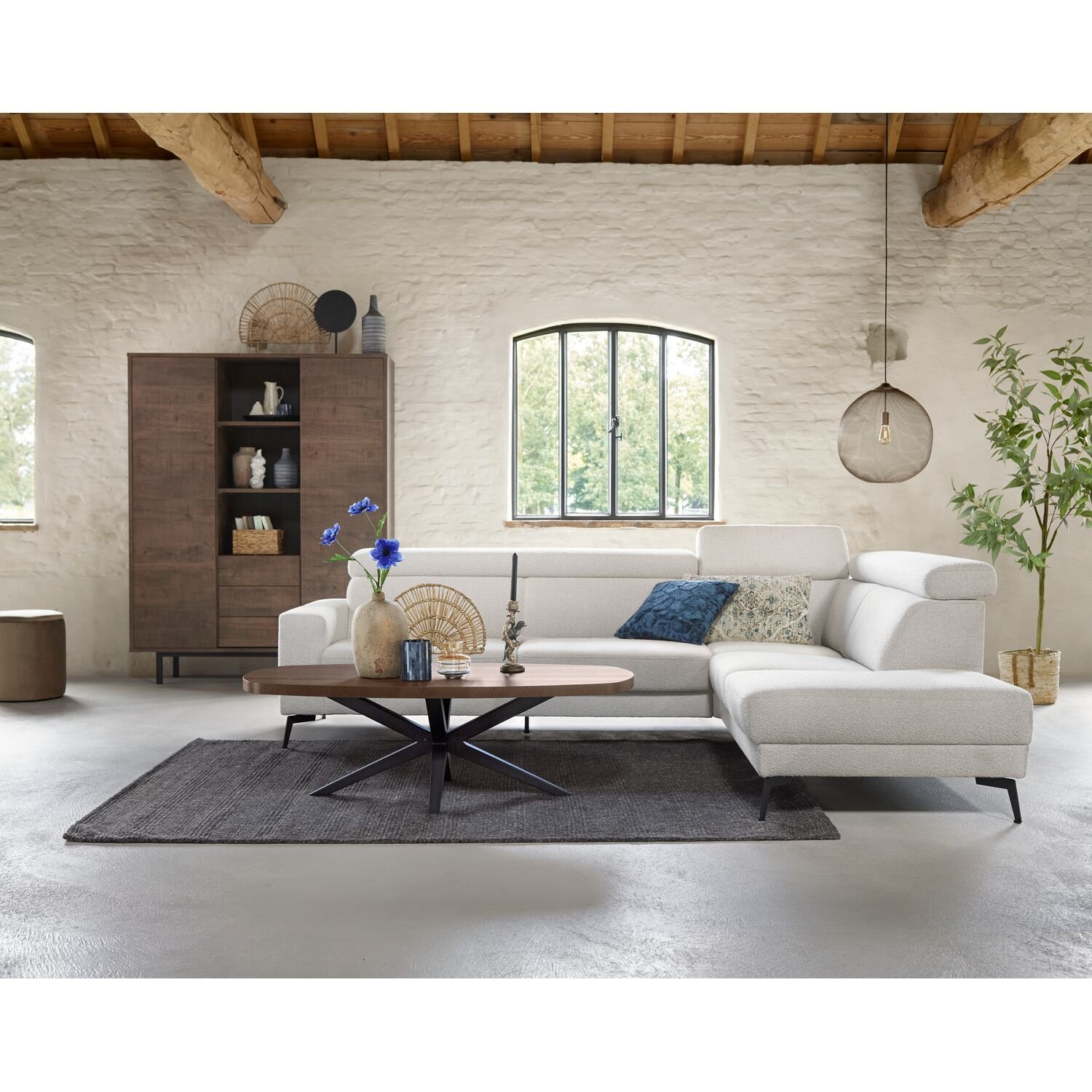 Bergkast Spazzare 190 x 148 dark mango