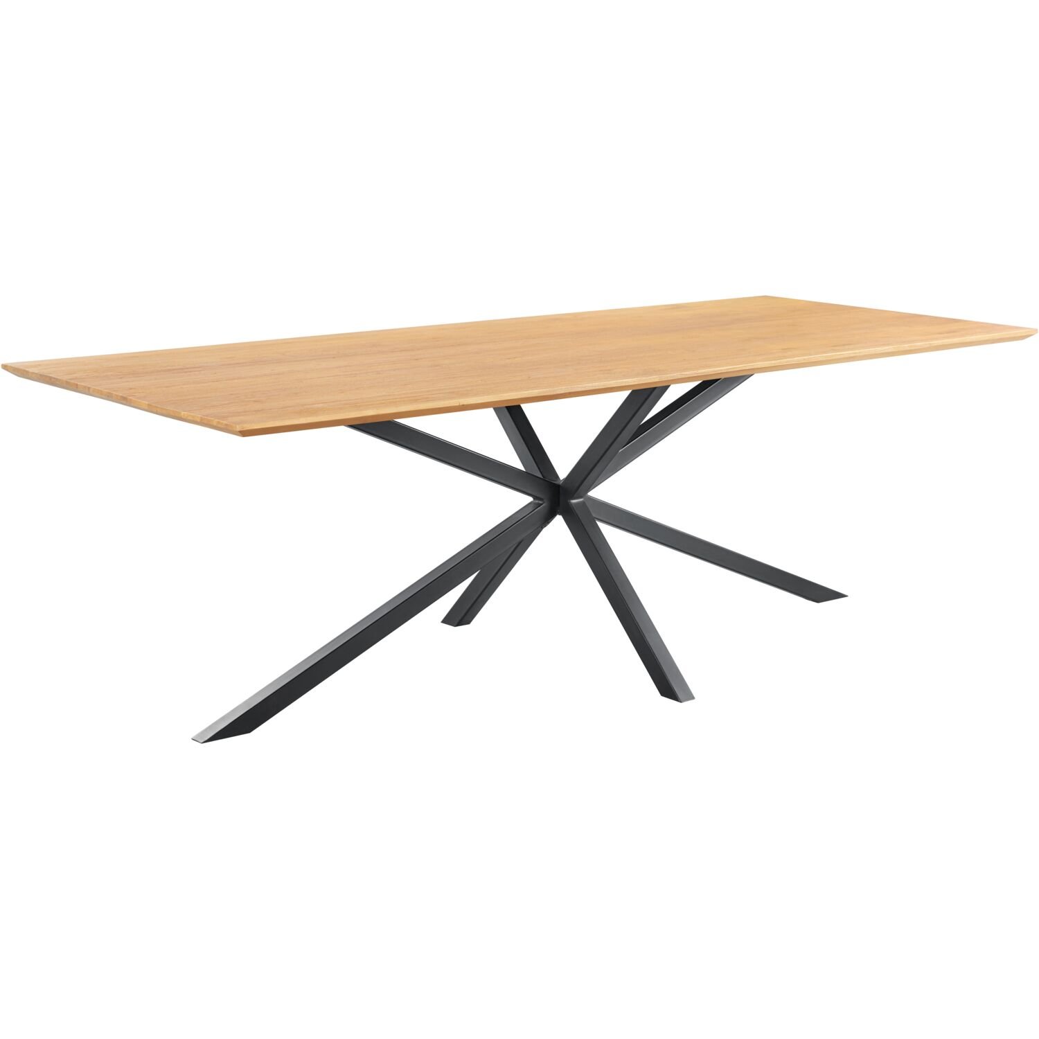 Eettafel Aska 200 x 95 teak naturel brushed