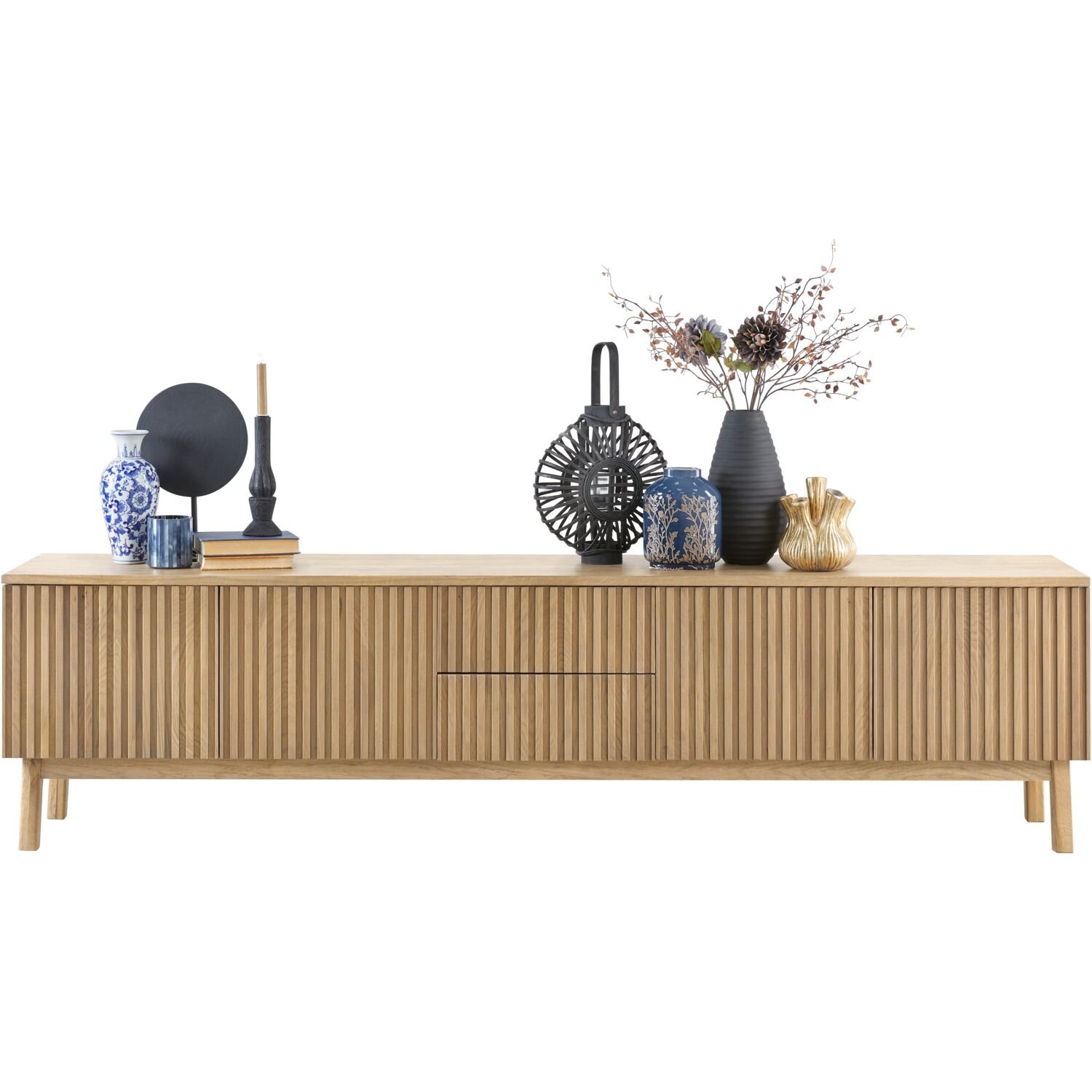 TV-meubel Arrosto eikenhout Light Roast