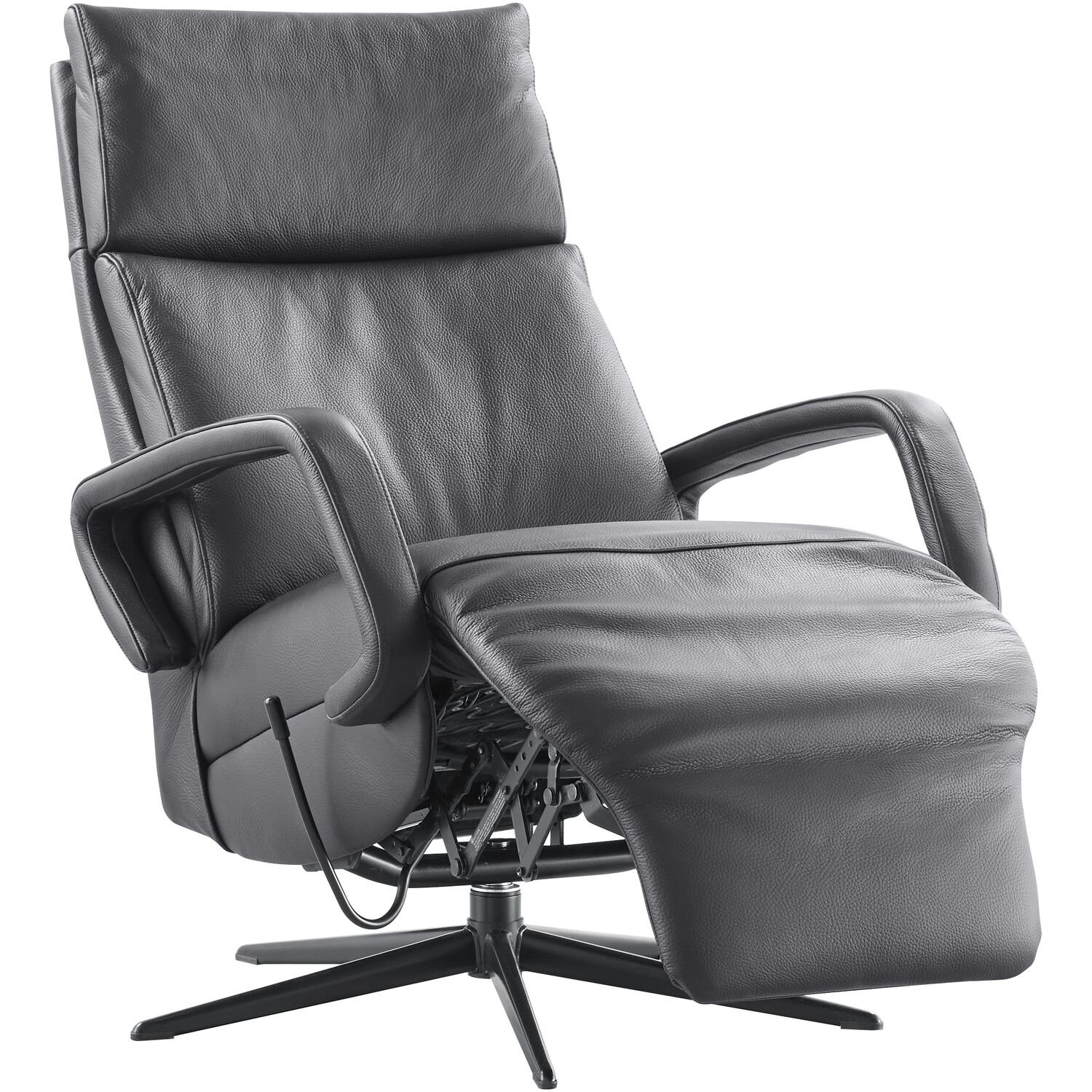 Relaxfauteuil Orona small leder black