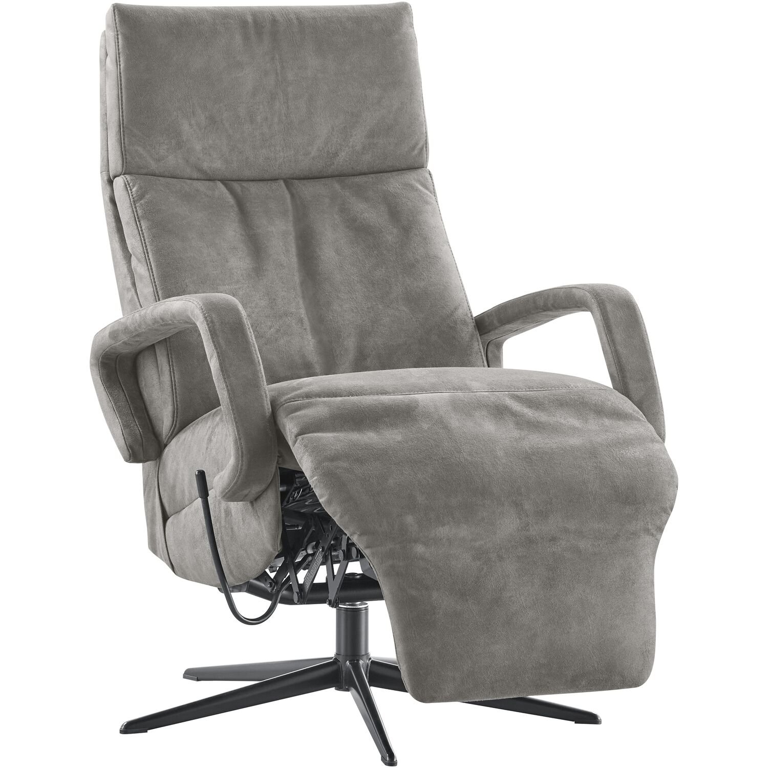 Relaxfauteuil Orona large antraciet