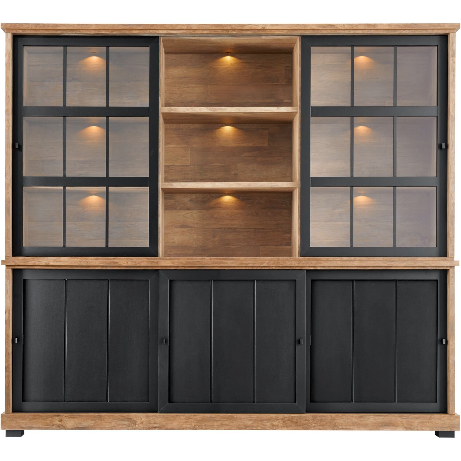 Wandkast Ladonia Old Teak