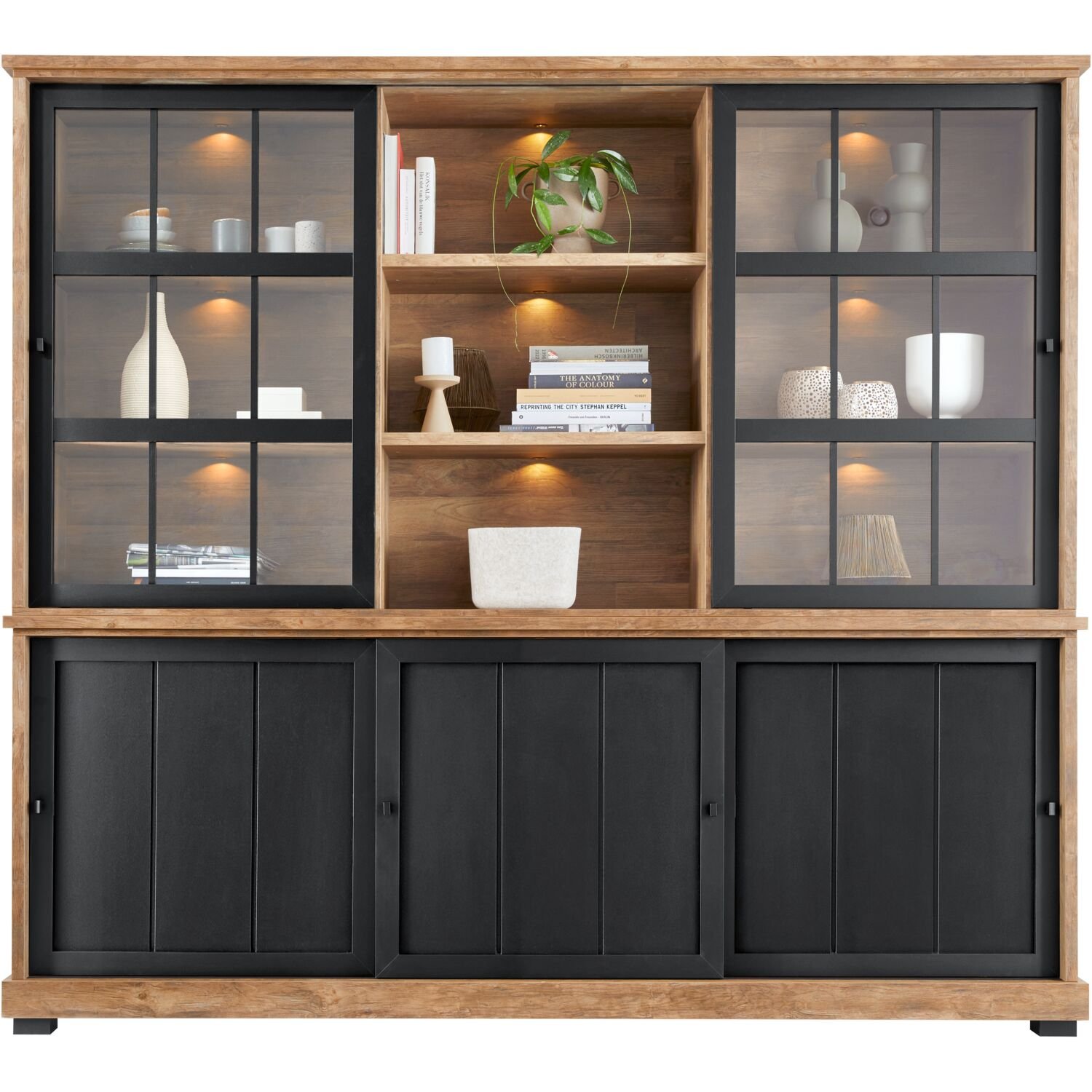 Wandkast Ladonia Old Teak