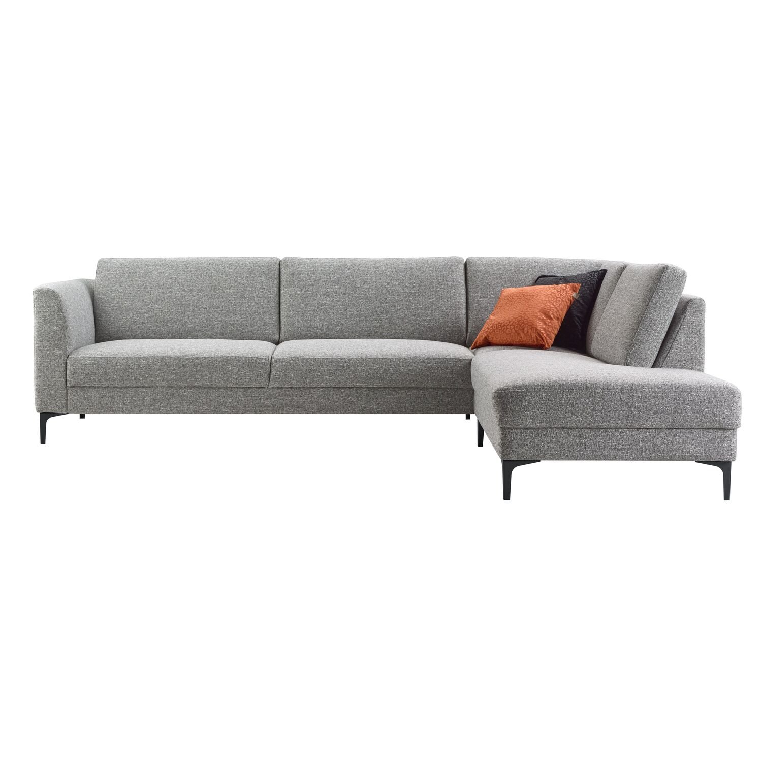 Hoekbank Gulnare polyetherschuim zitting grijs