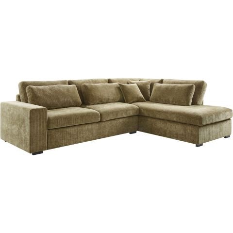 Hoekbank Yukom HR-schuim, jungle