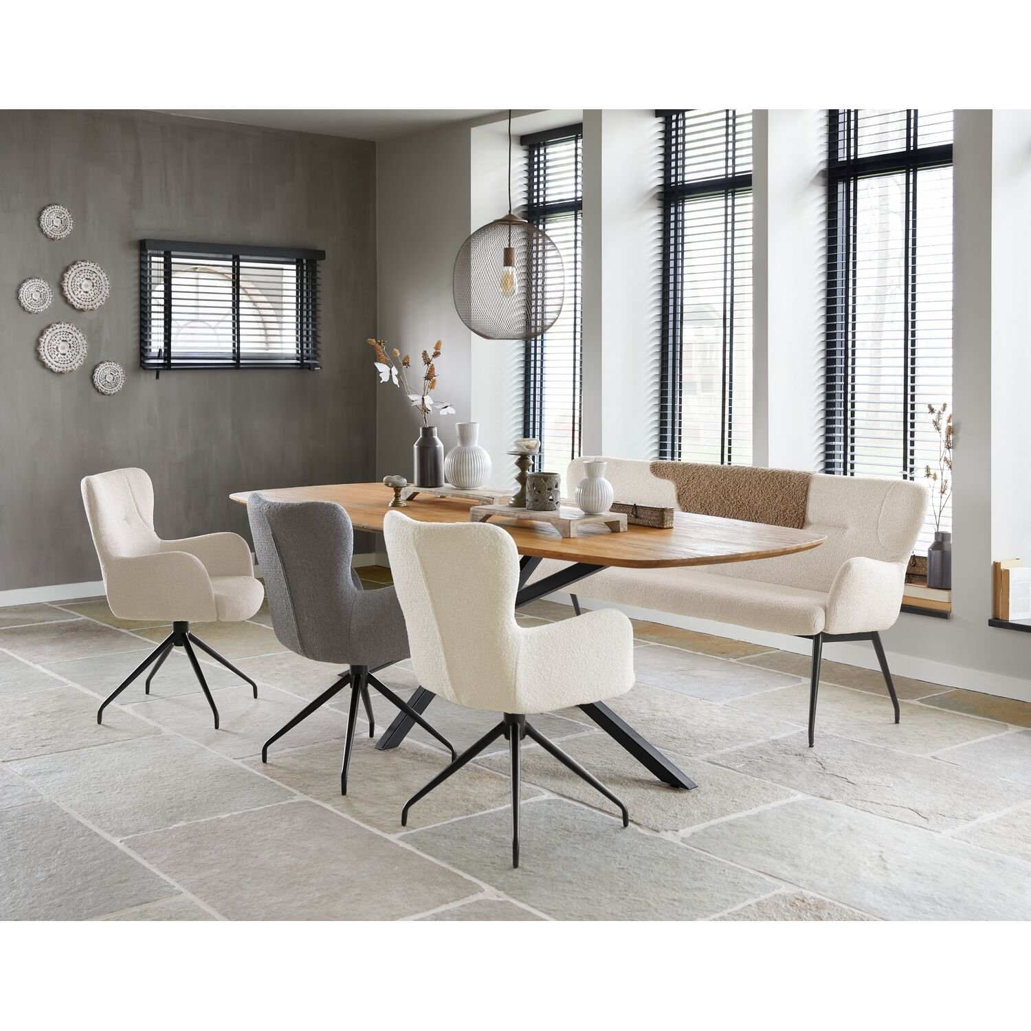 Armstoel Lembo naturel