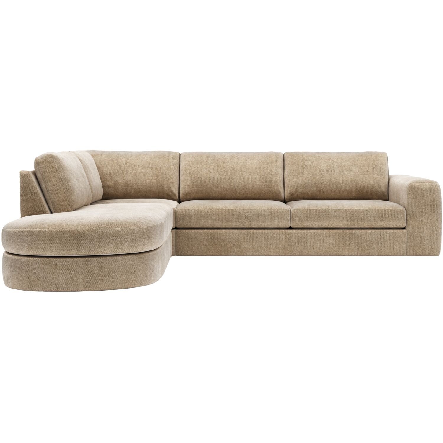 Hoekbank Azara polyether met HR schuim desert