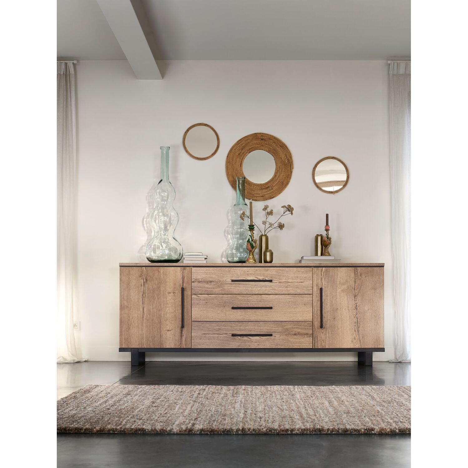 Dressoir Adanti 85 x 220 barley