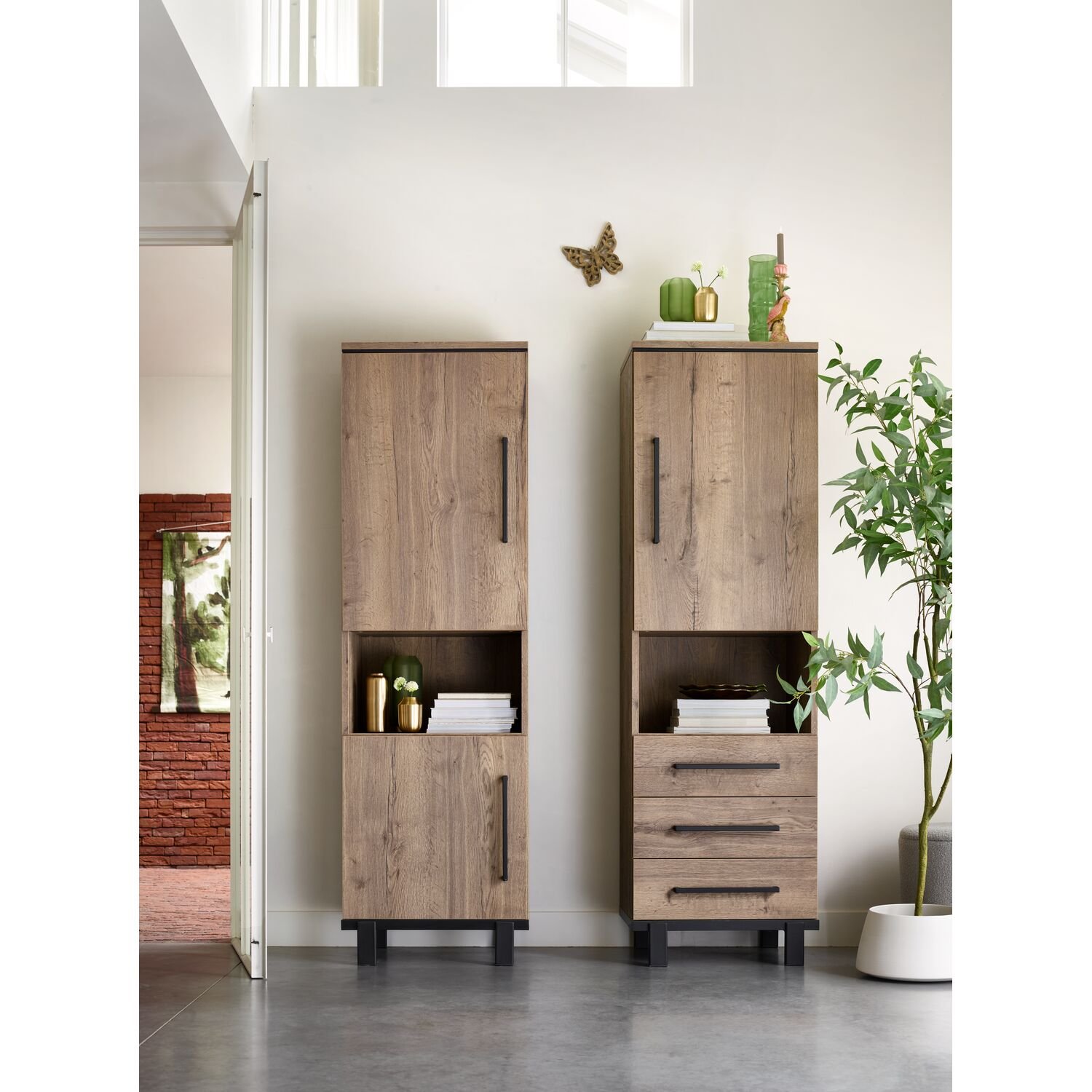 Bergkast Adanti 200 x 60 barley