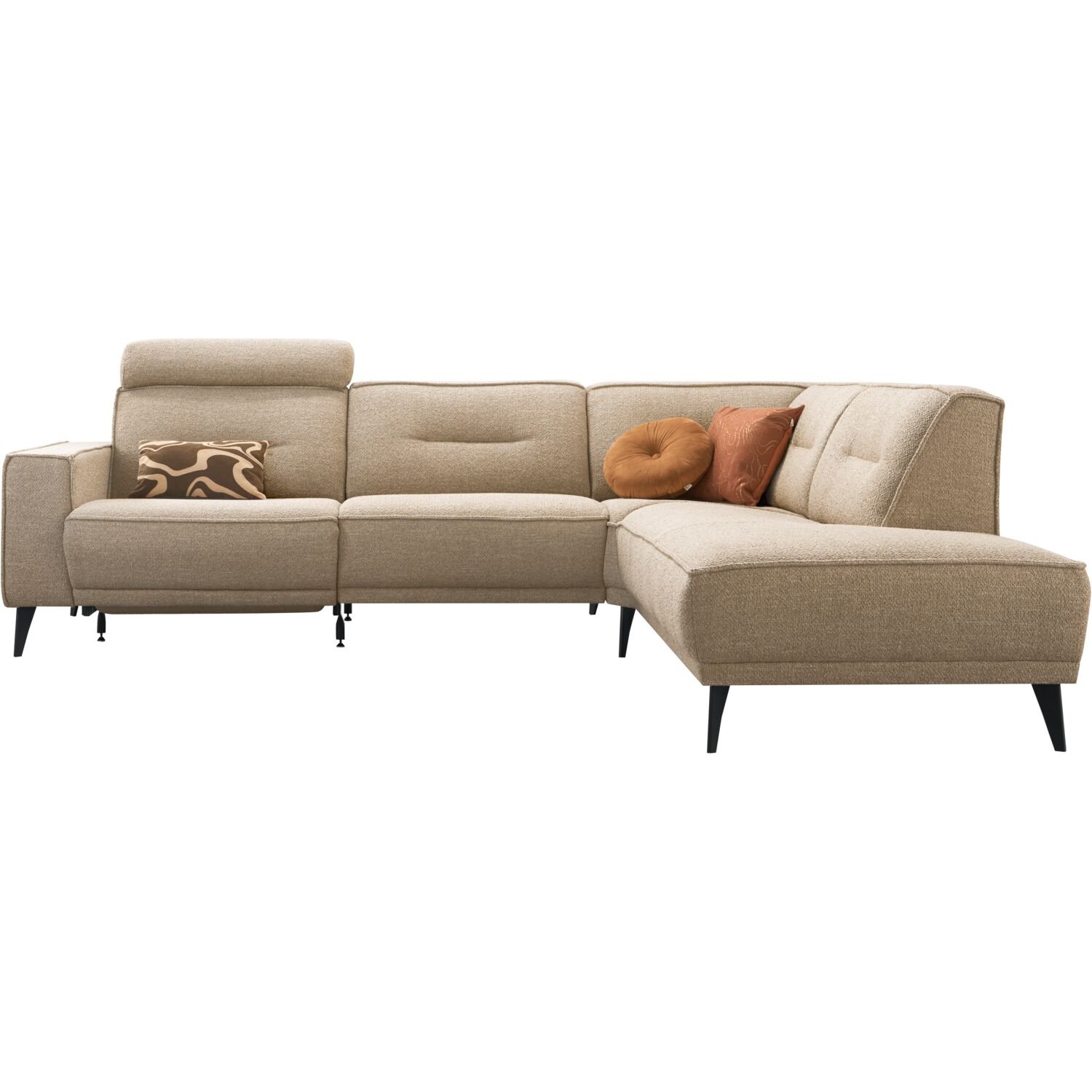 Hoekbank Hazima electrische relaxfunctie HR schuim liver