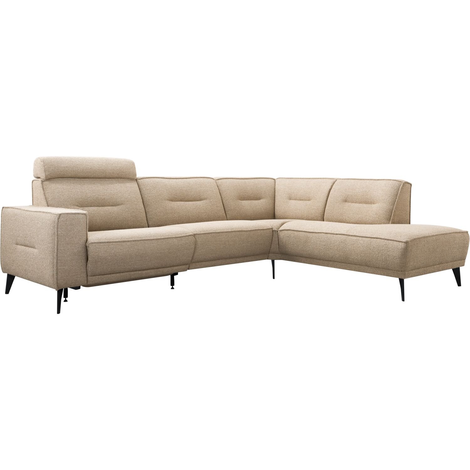 Hoekbank Hazima electrische relaxfunctie HR schuim liver