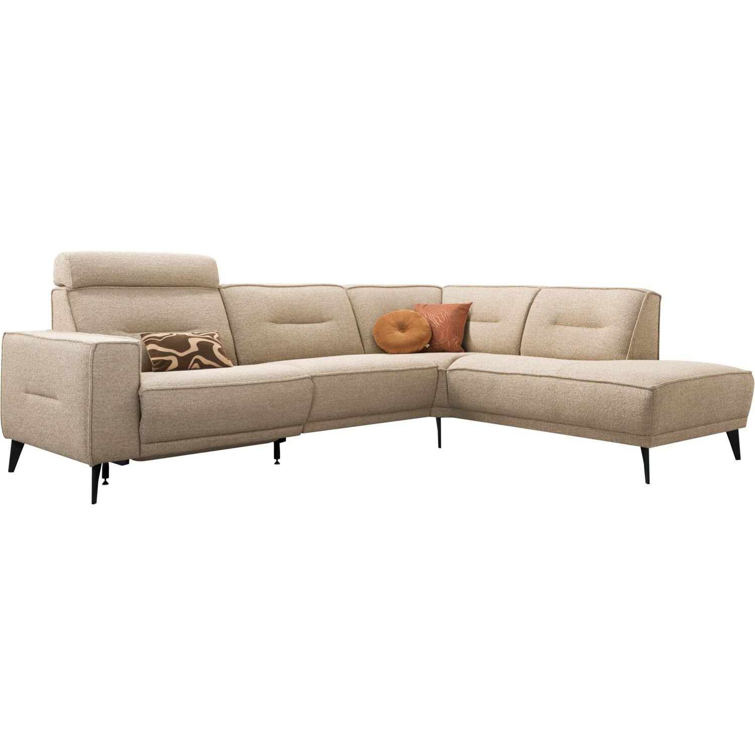 Hoekbank Hazima electrische relaxfunctie HR schuim liver