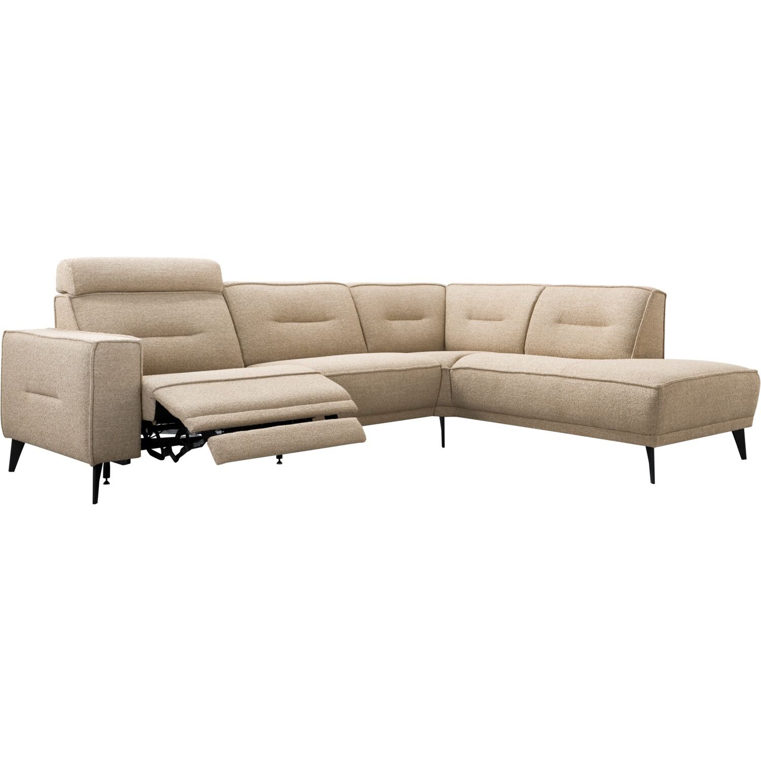 Hoekbank Hazima electrische relaxfunctie HR schuim liver