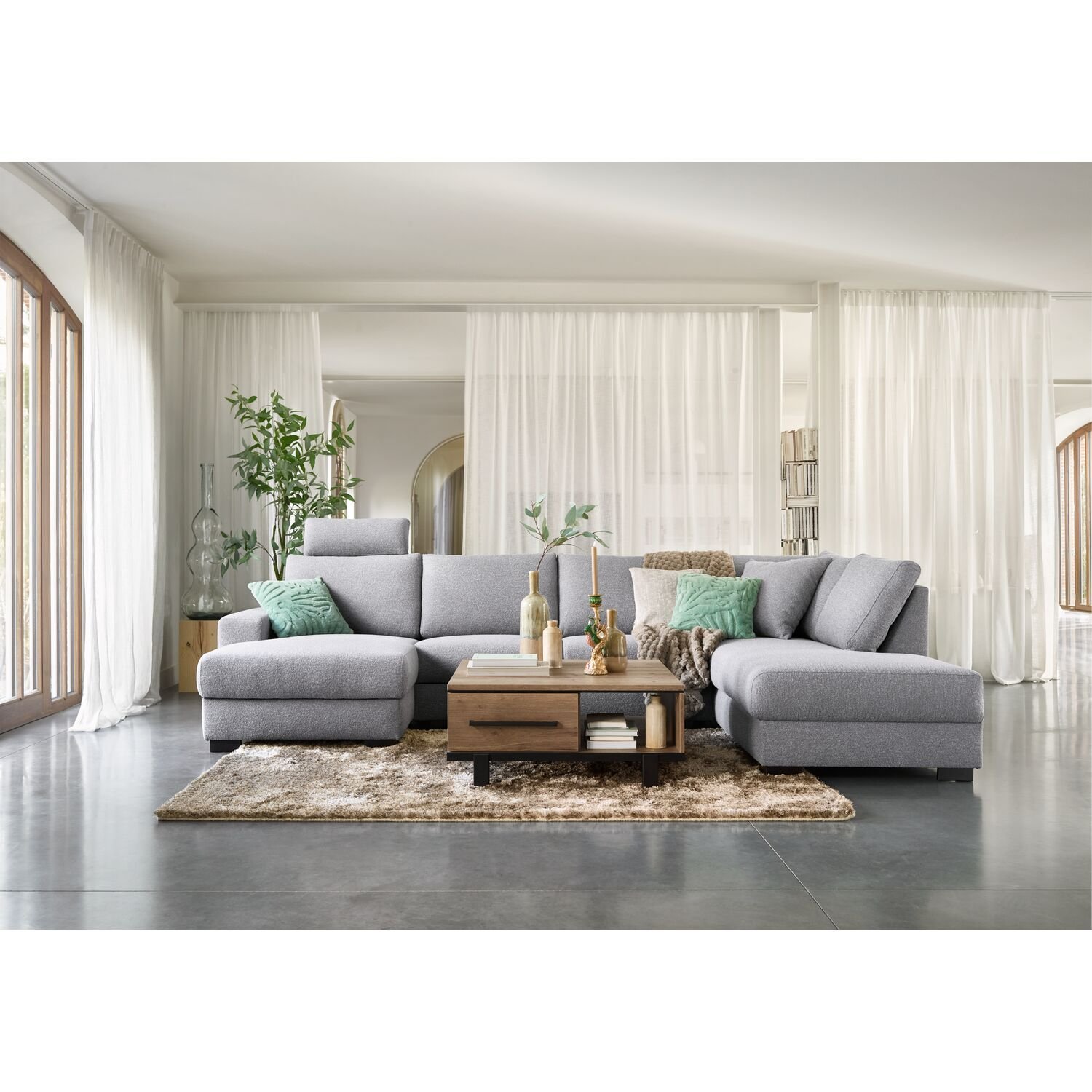 Salontafel Adanti 90 x 90 barley