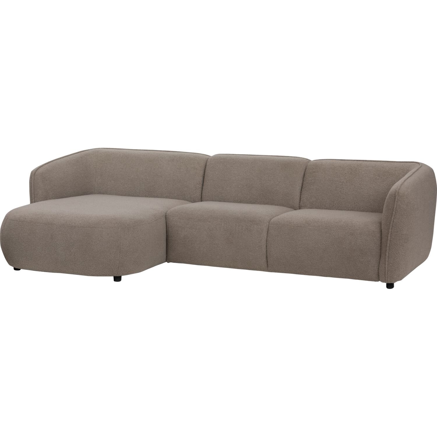 Hoekbank Lavanga polyether taupe