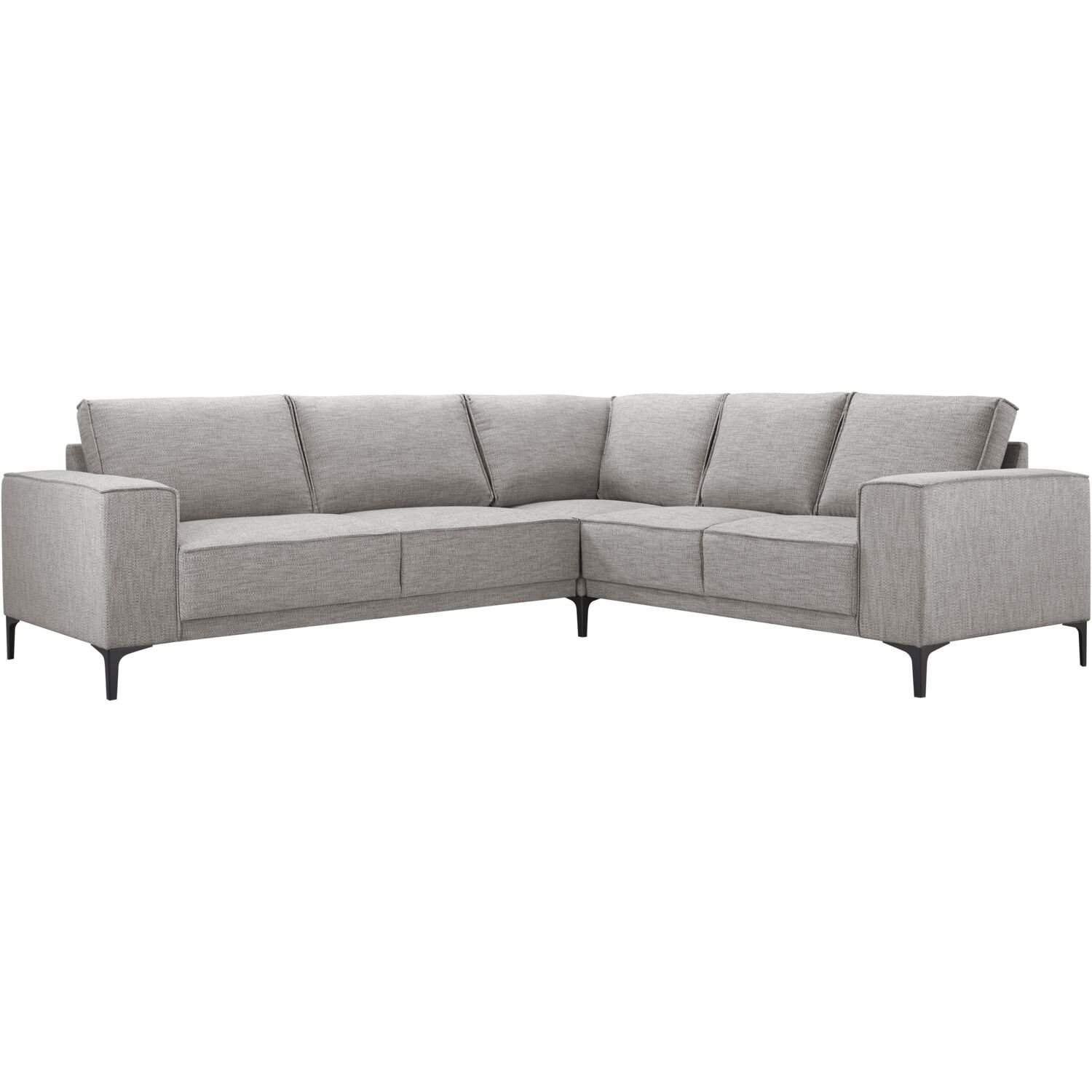 Hoekbank Calira polyether zitting grey