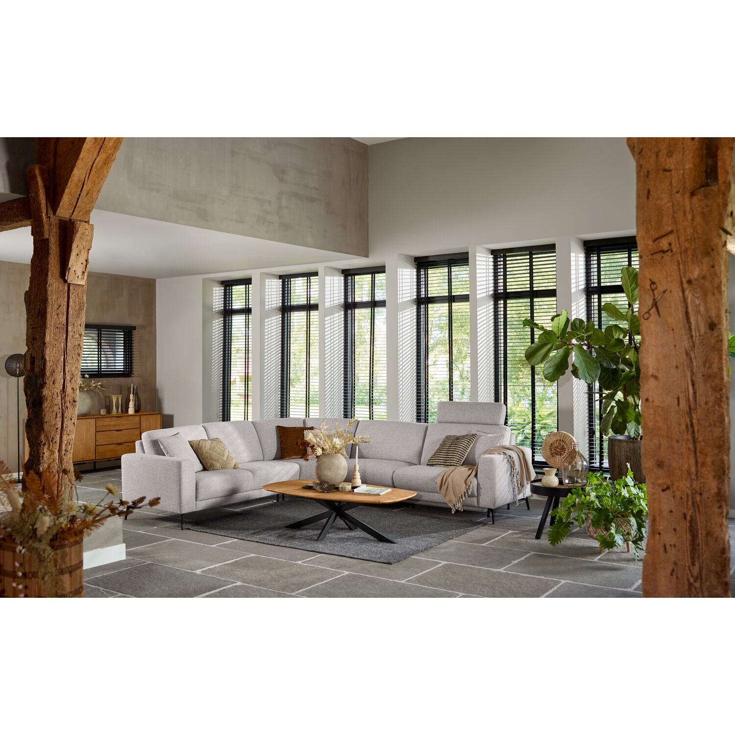 Hoekbank Moscato elektrische relaxfunctie bonelvering met HR schuim shell