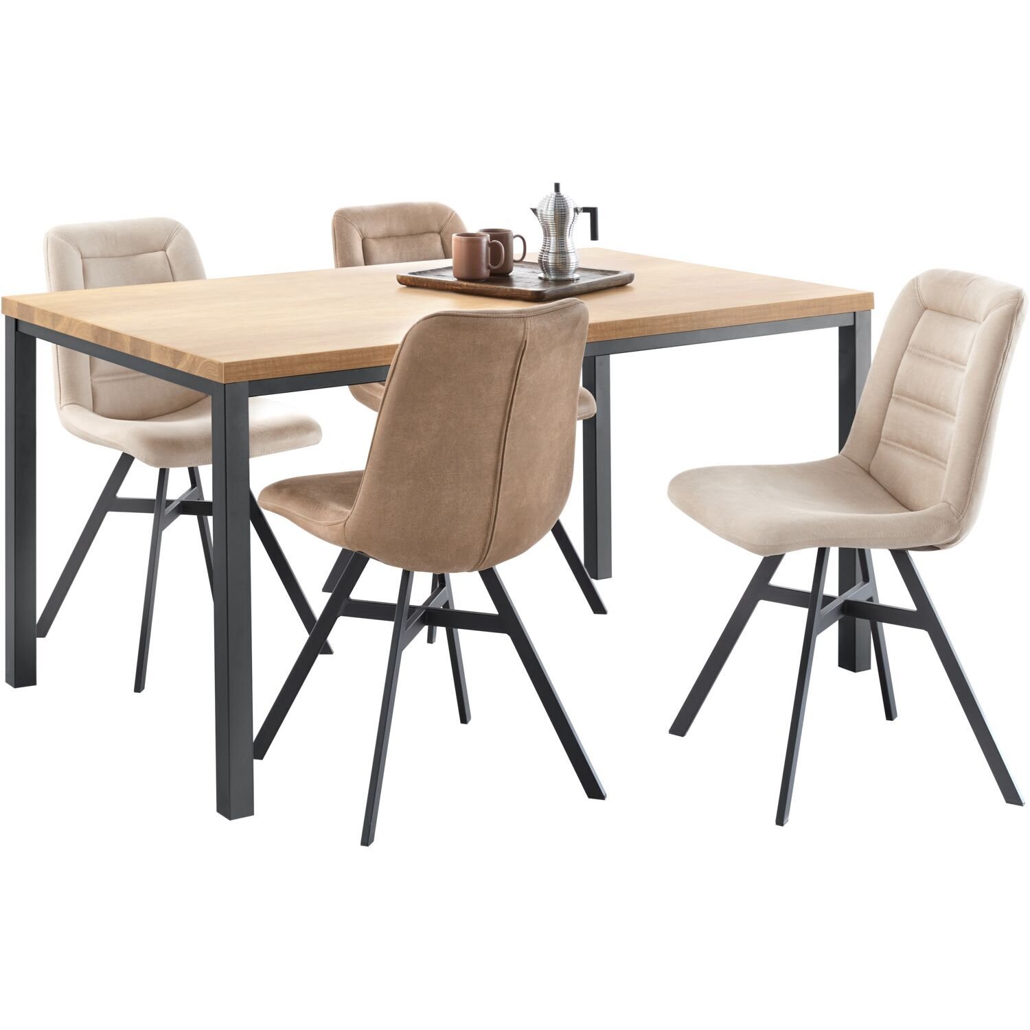 Eettafel Caltana 120x90 rechthoekig